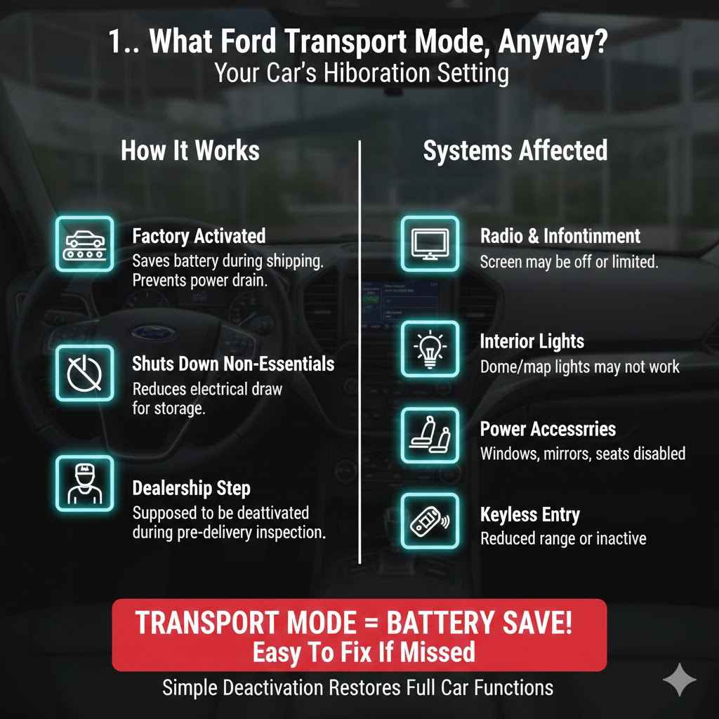 What Is Ford Transport Mode, Anyway
