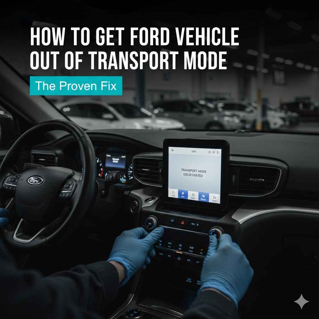 How To Get Ford Vehicle Out Of Transport Mode The Proven Fix