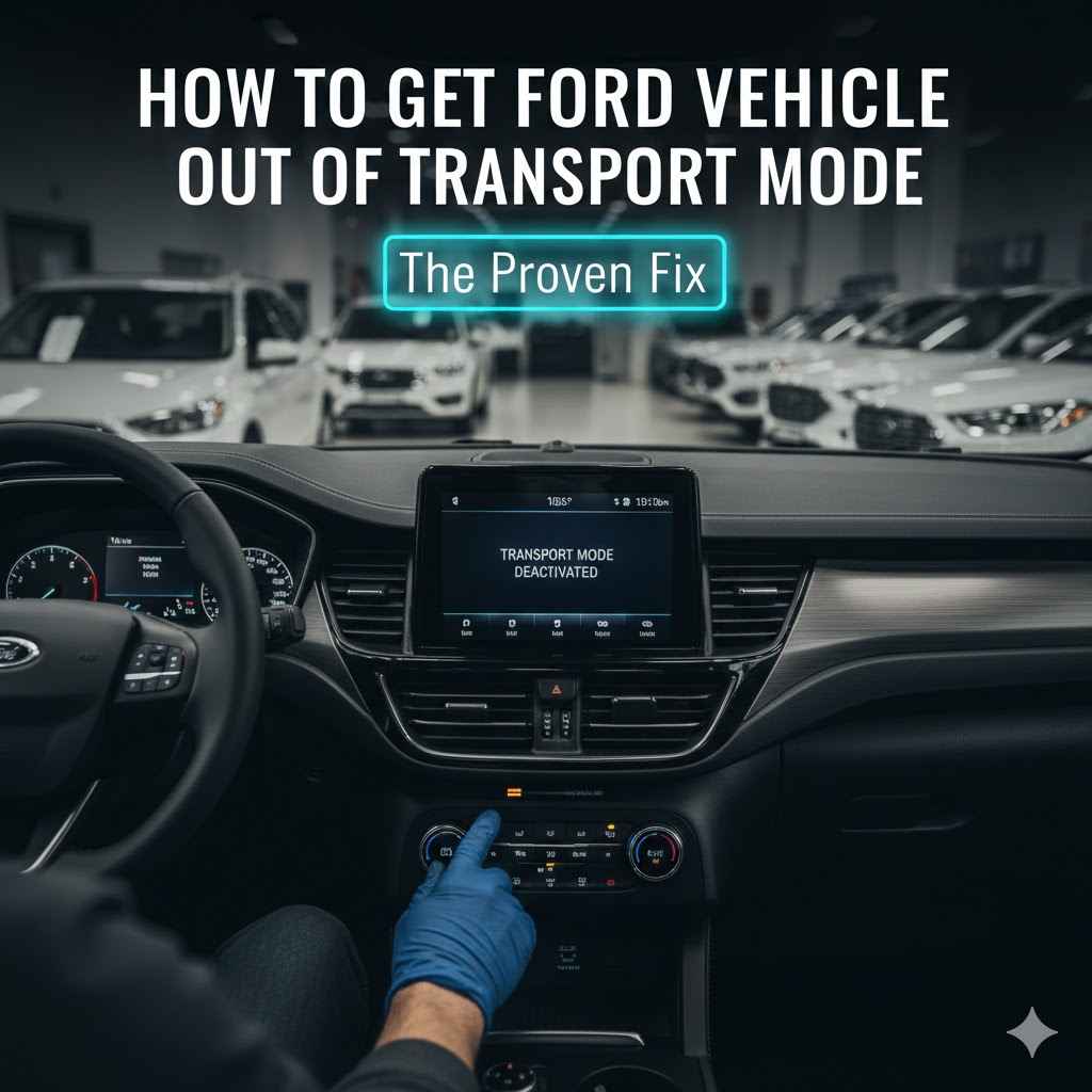 How To Get Ford Vehicle Out Of Transport Mode
