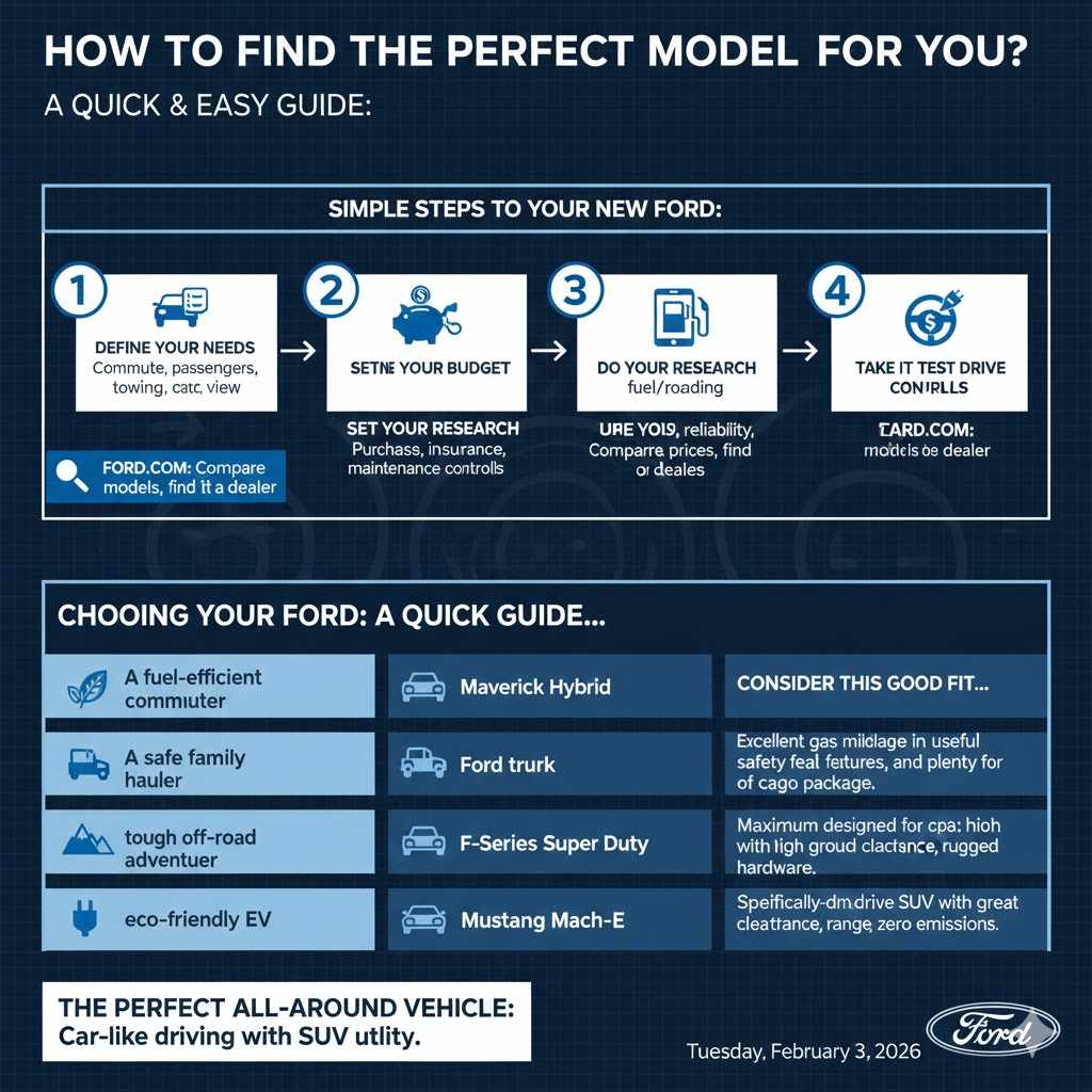 How to Find the Perfect Ford Model for You