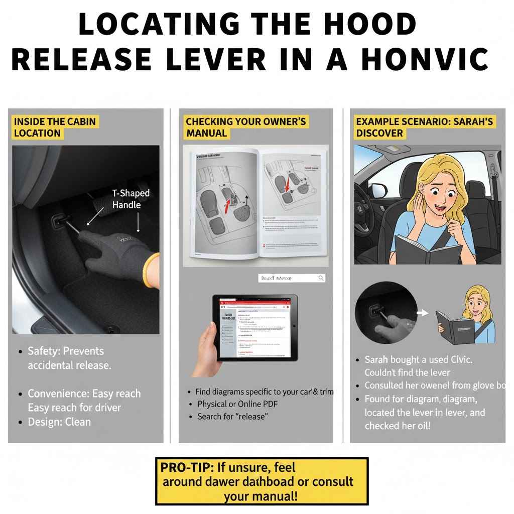 Locating The Hood Release Lever