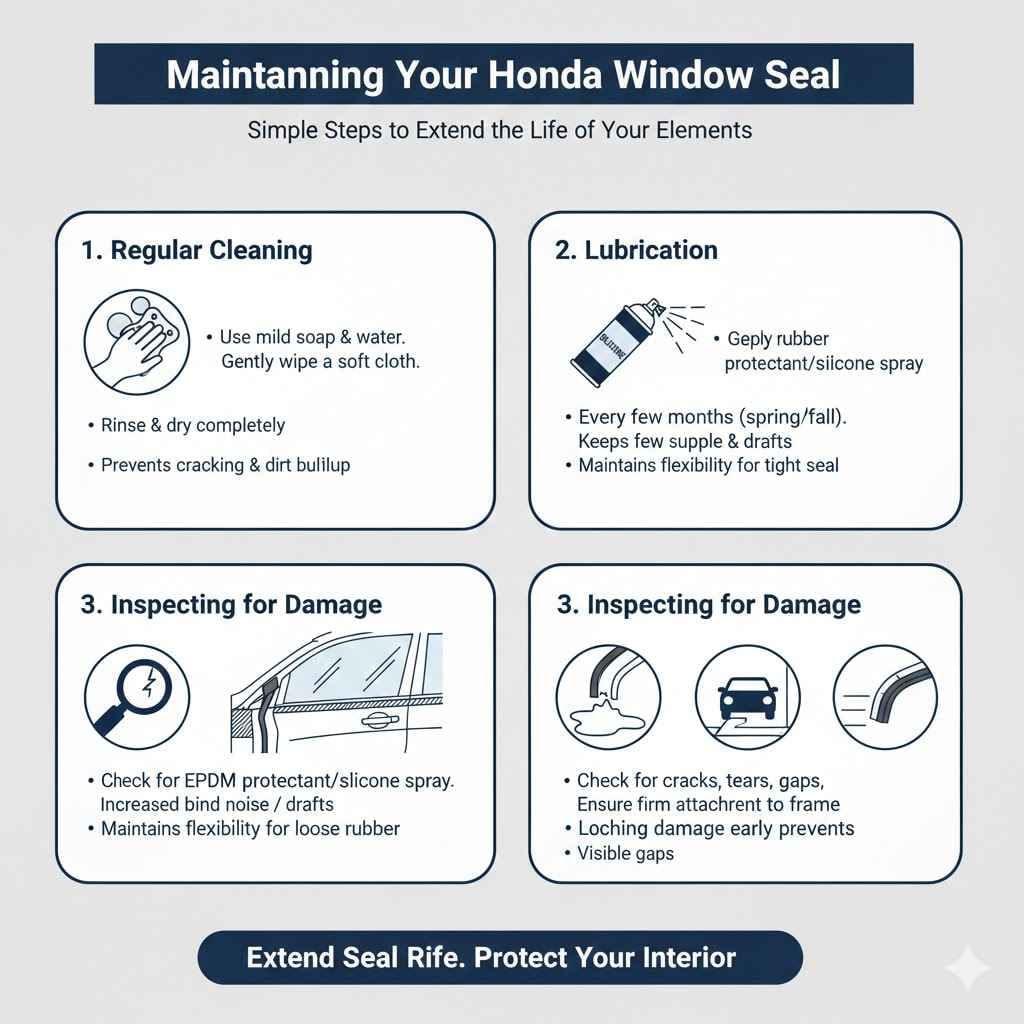 Maintaining Your Honda Civic Window Seal