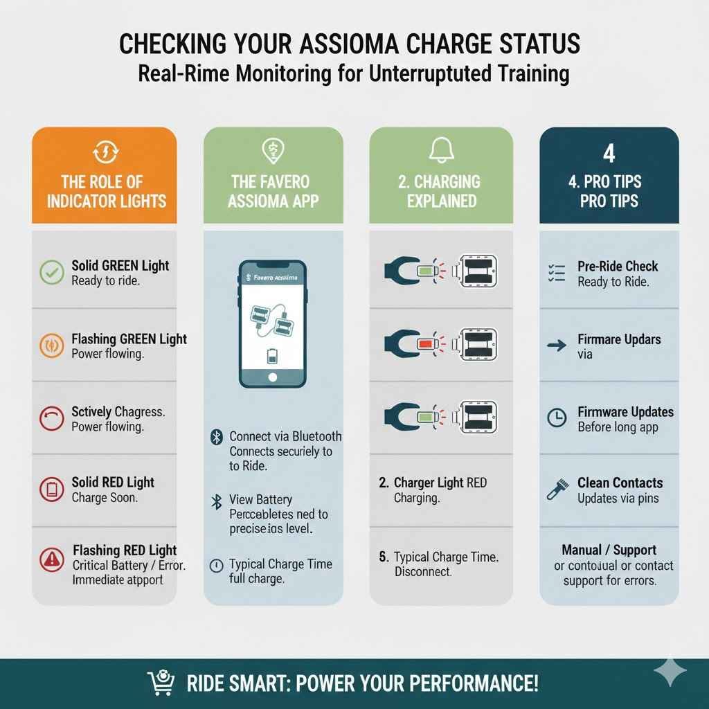 Checking Your Assioma Pedal Charge Status