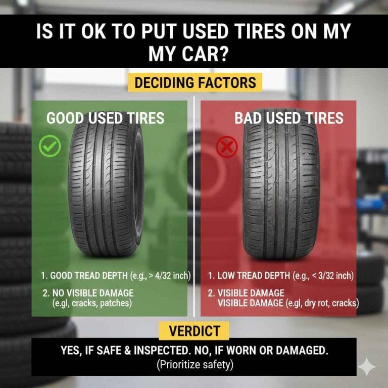 Is It Ok To Put Used Tires On My Car