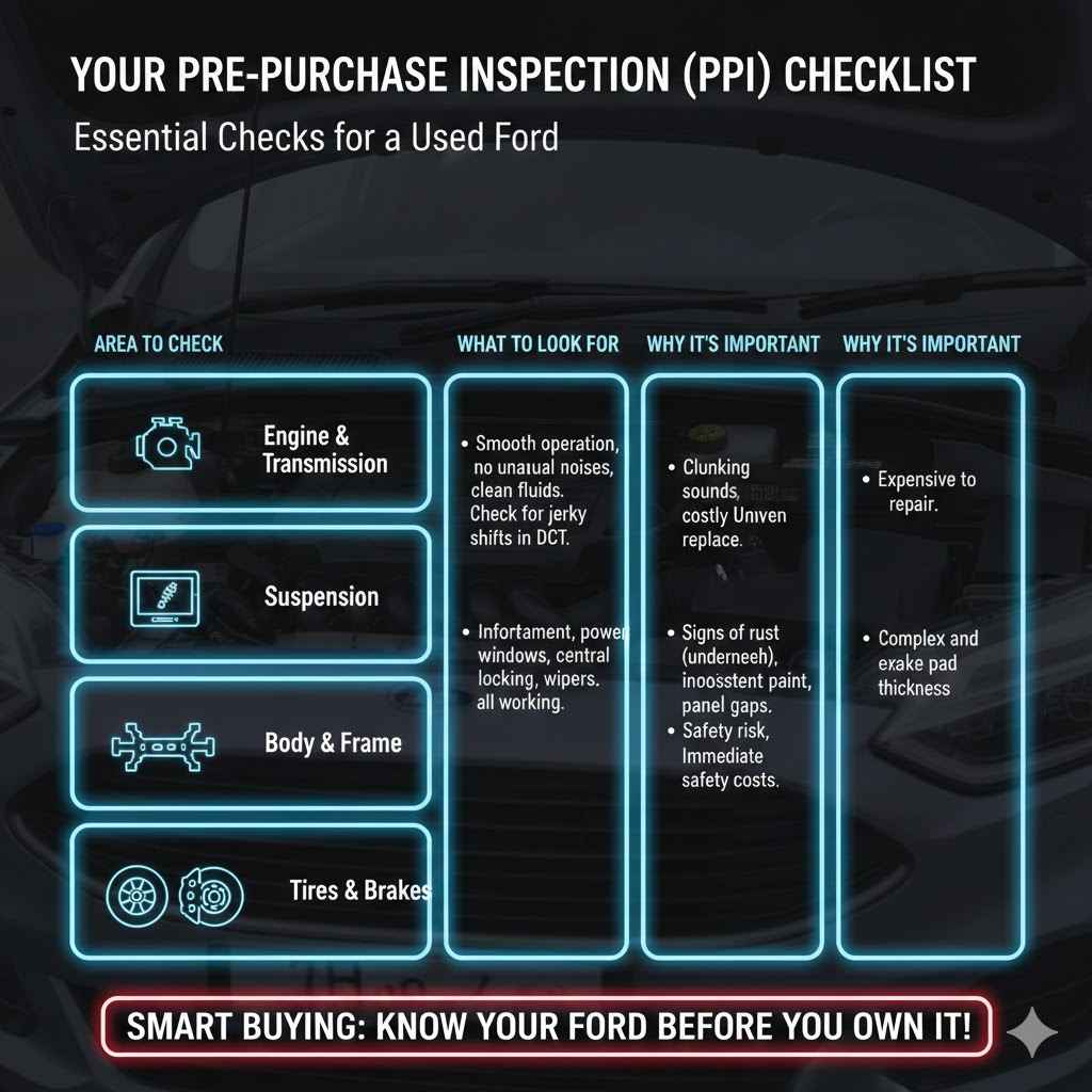 Your Pre-Purchase Inspection (PPI) Checklist