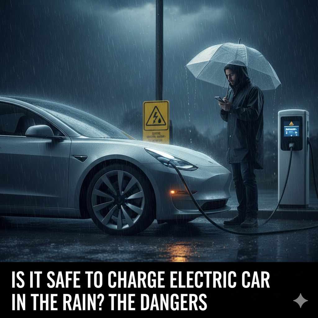 Is It Safe To Charge Electric Car In The Rain