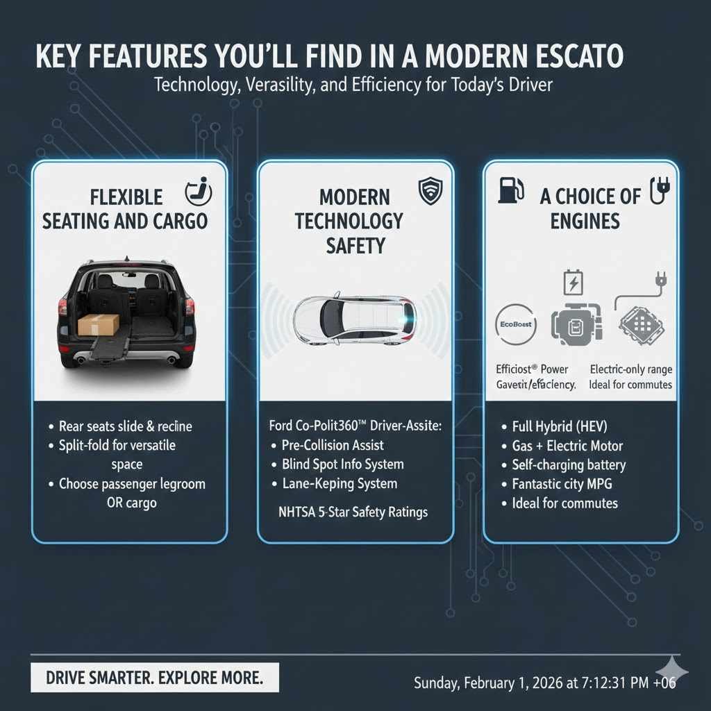 Key Features You'll Find in a Modern Ford Escape