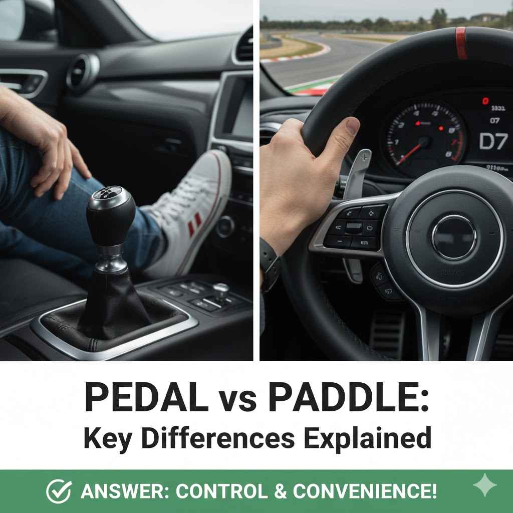 Pedal vs Paddle Key Differences Explained