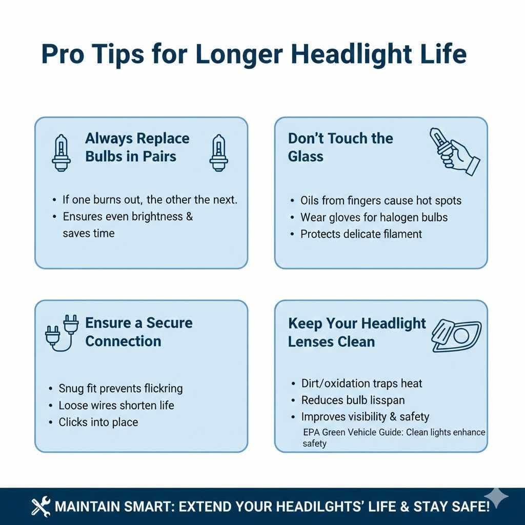Pro Tips for Longer Headlight Life