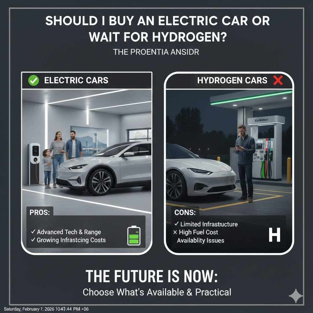 Should I Buy an Electric Car or Wait for Hydrogen