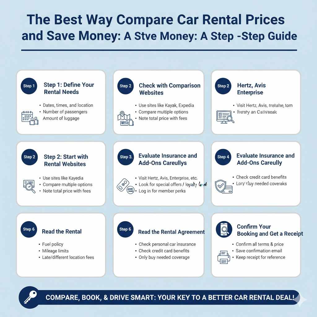 The Best Way to Compare Car Rental Prices and Save Money
