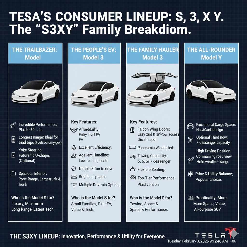 The Core Consumer Lineup S, 3, X, Y