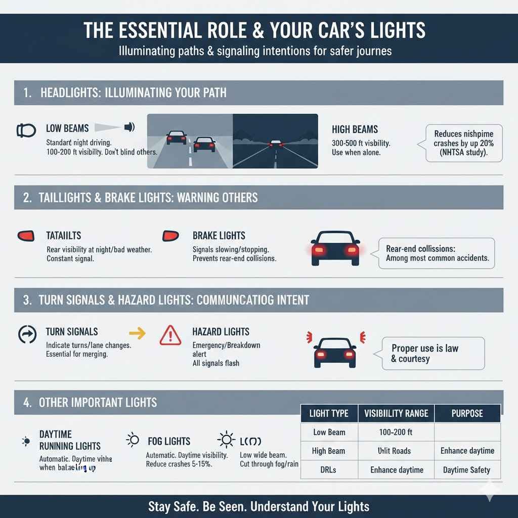 The Essential Role of Your Car’s Lights