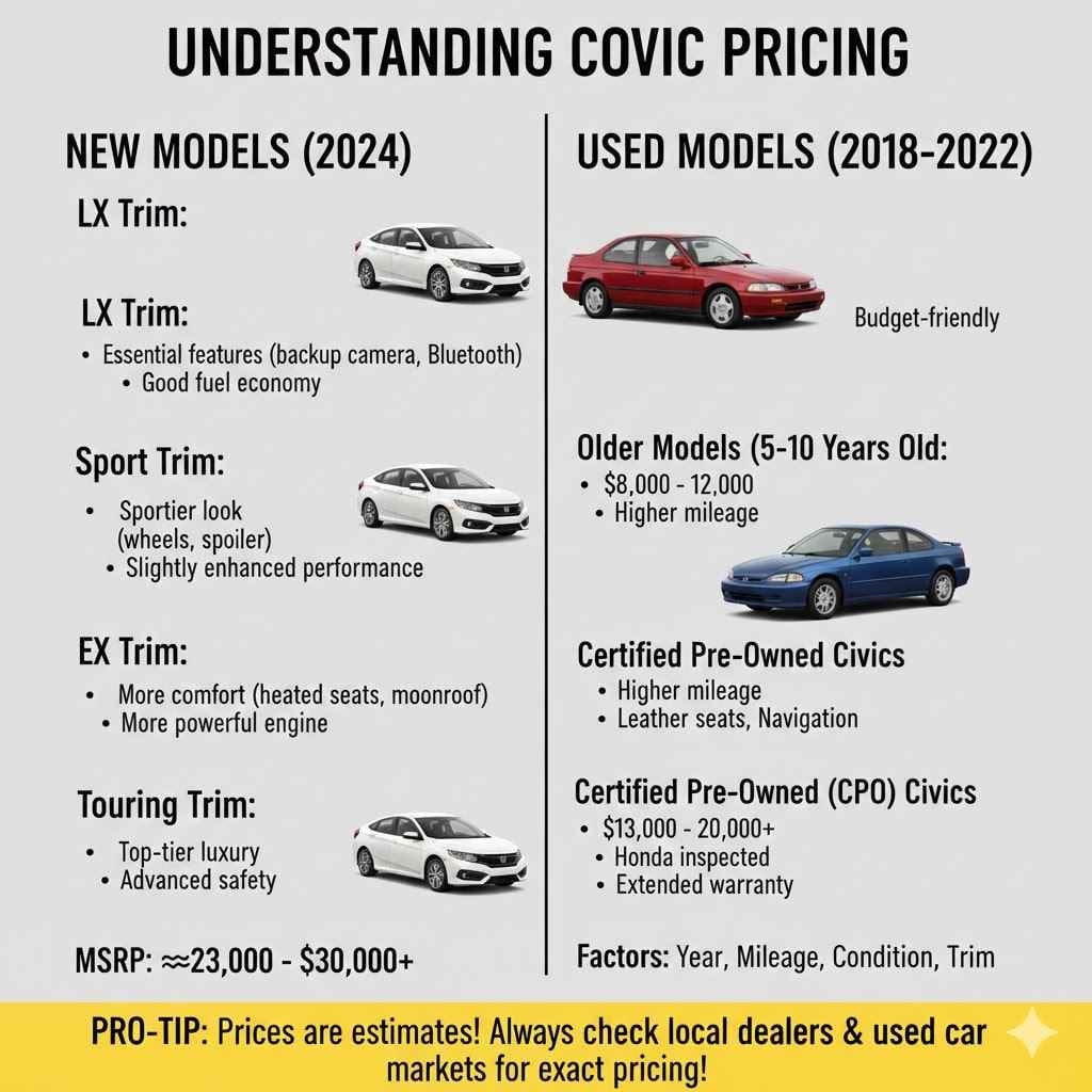 Understanding Honda Civic Pricing
