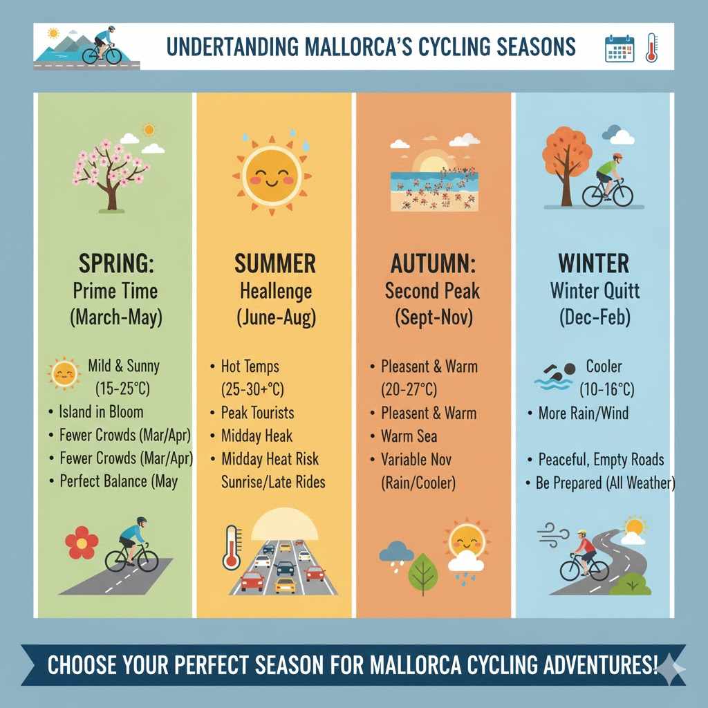 Understanding Mallorca's Cycling Seasons