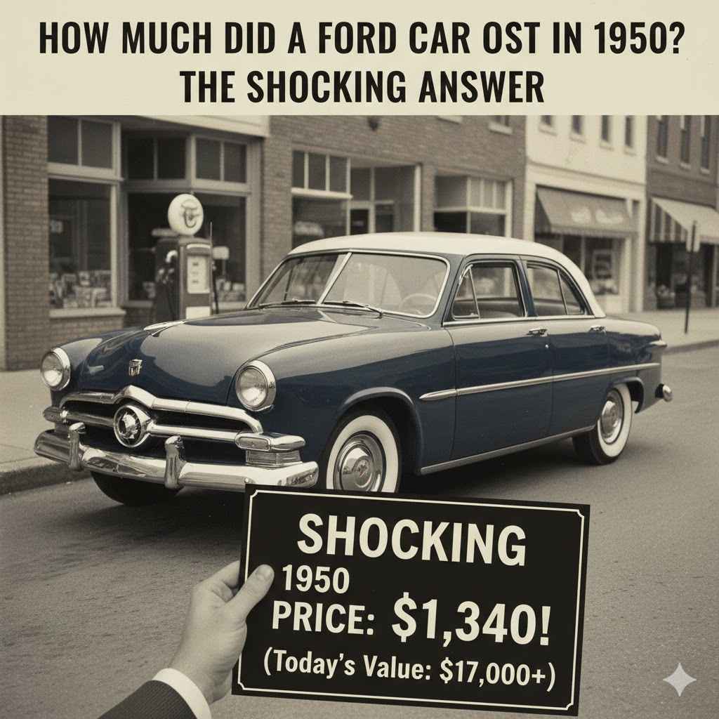 How Much Did a Ford Car Cost in 1950 The Shocking Answer