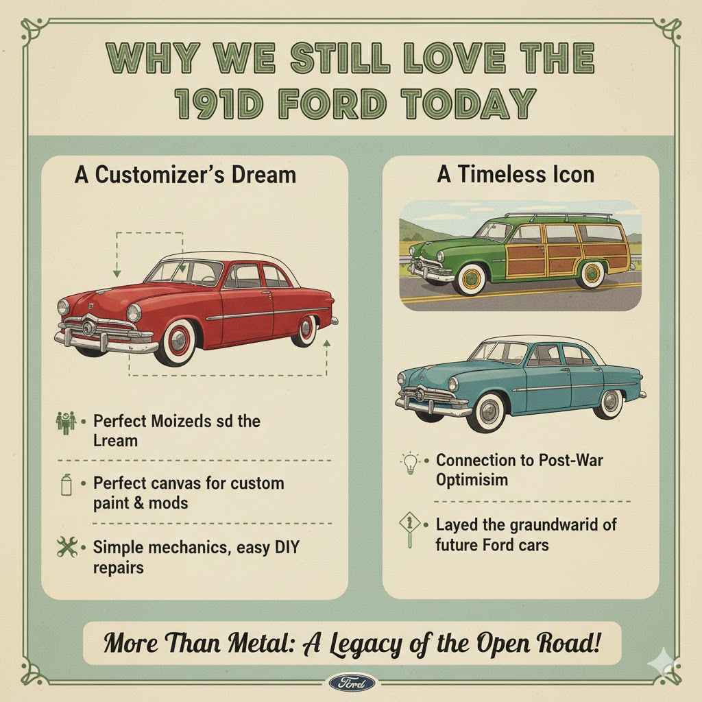 Why We Still Love the 1950 Ford Today