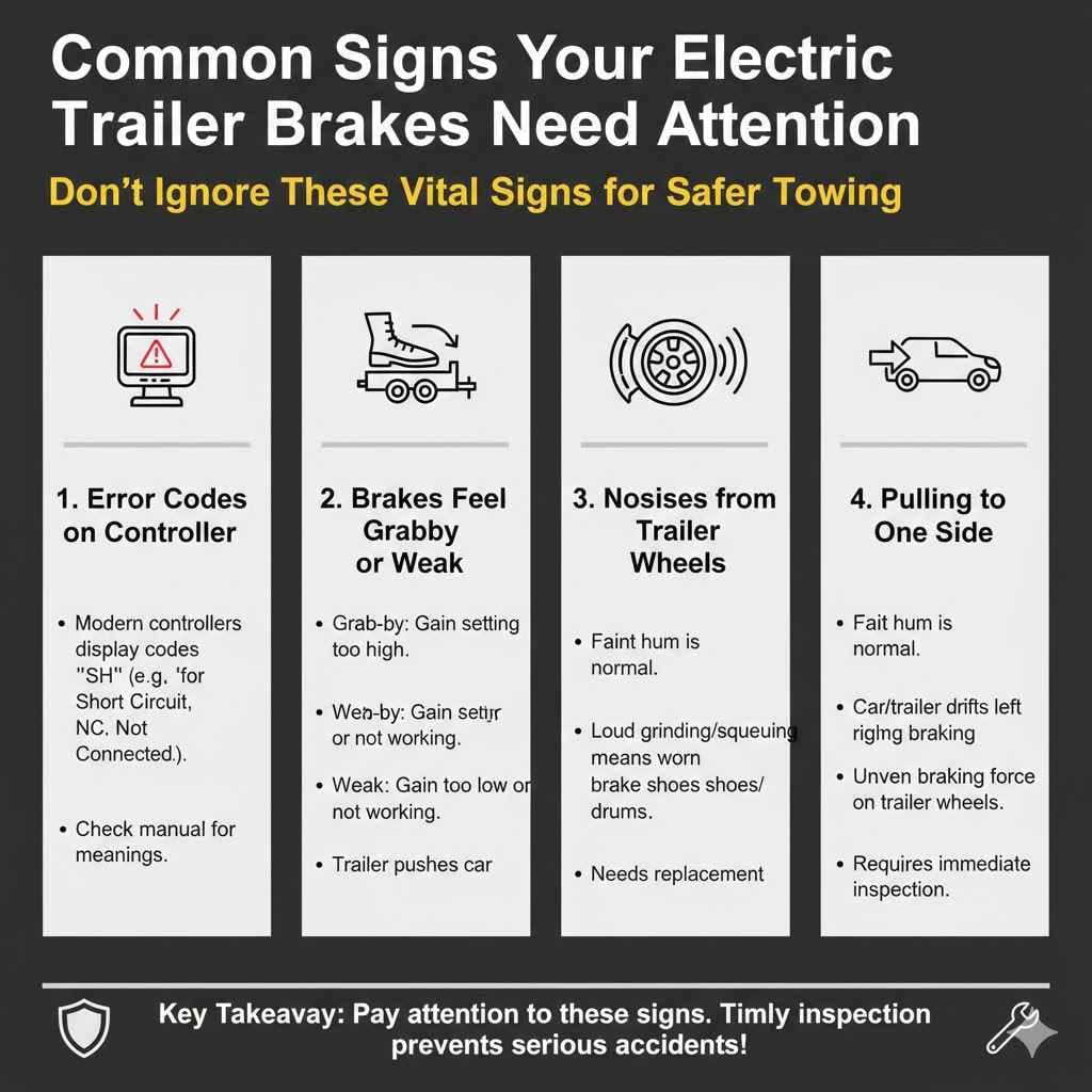 Common Signs Your Electric Brake System Needs Attention