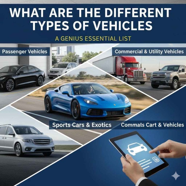 What Are The Different Types Of Vehicle