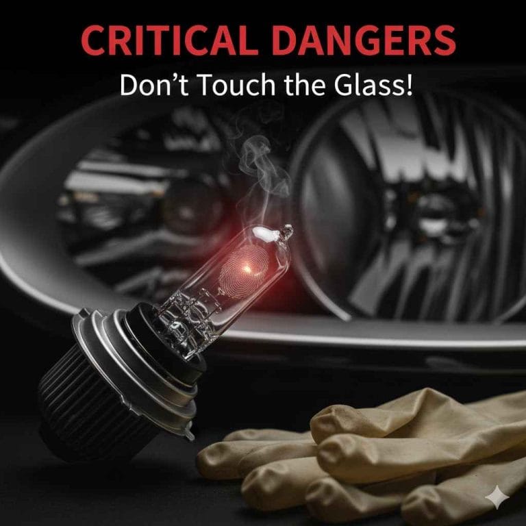 What Happens If You Touch a Car Light Bulb