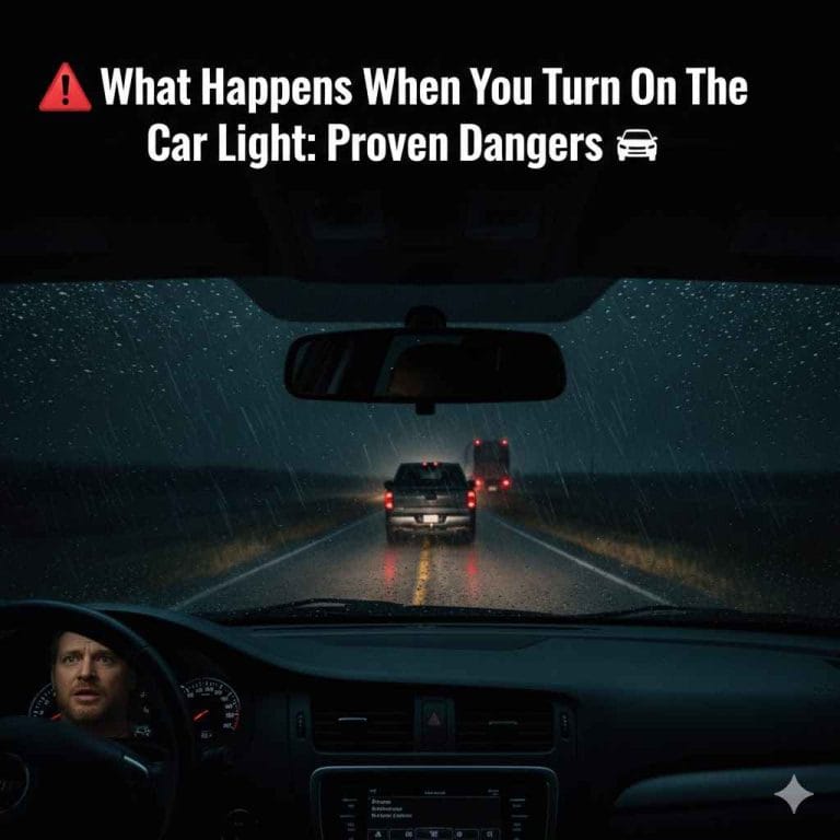 What Happens When You Turn On The Car Light