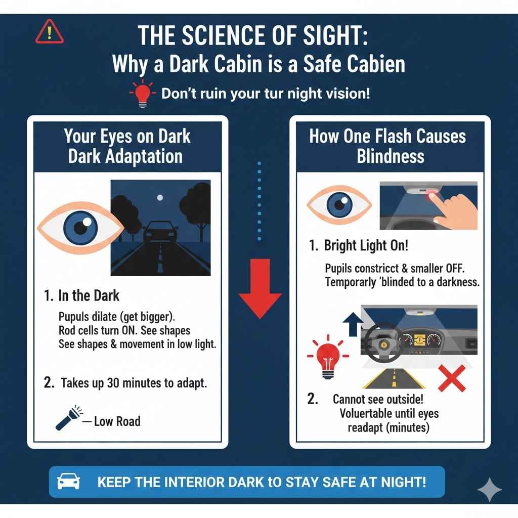 Why a Dark Cabin is a Safe Cabin