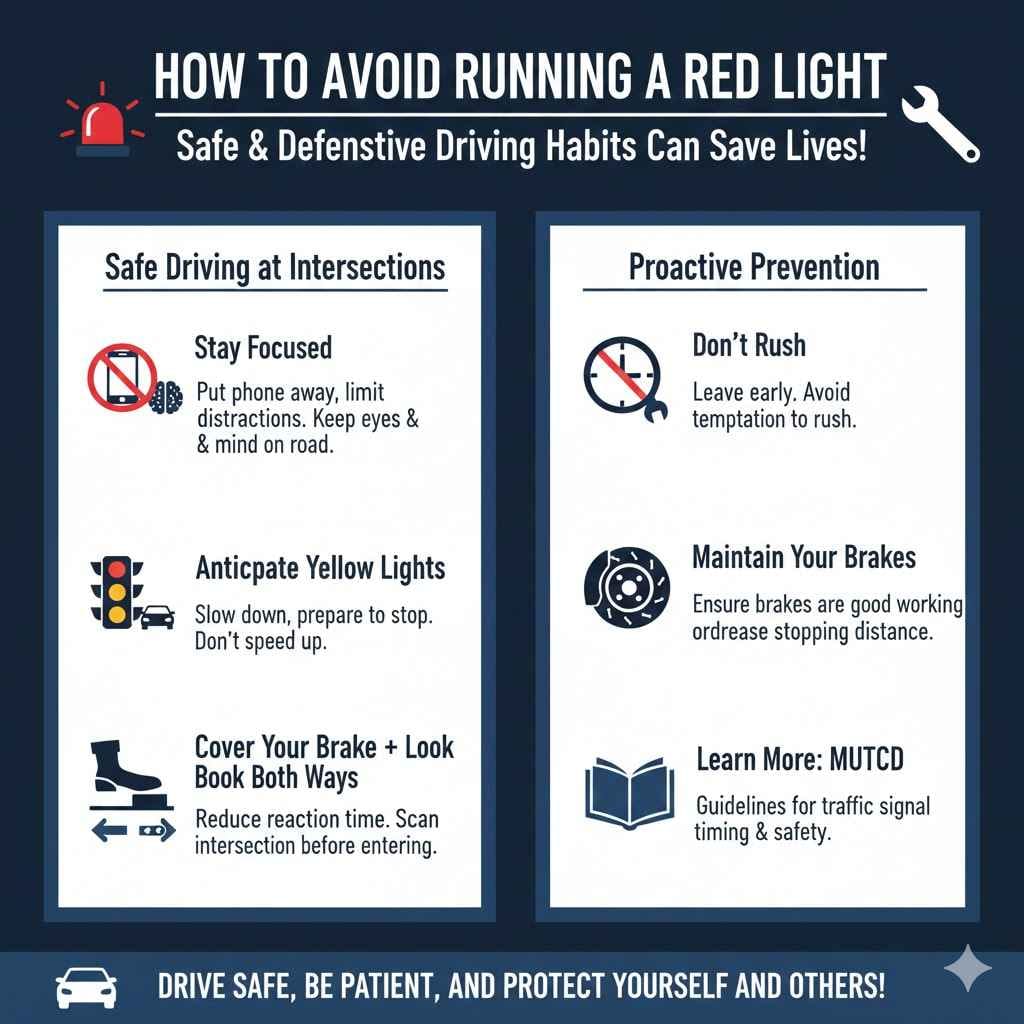 How to Avoid Running a Red Light