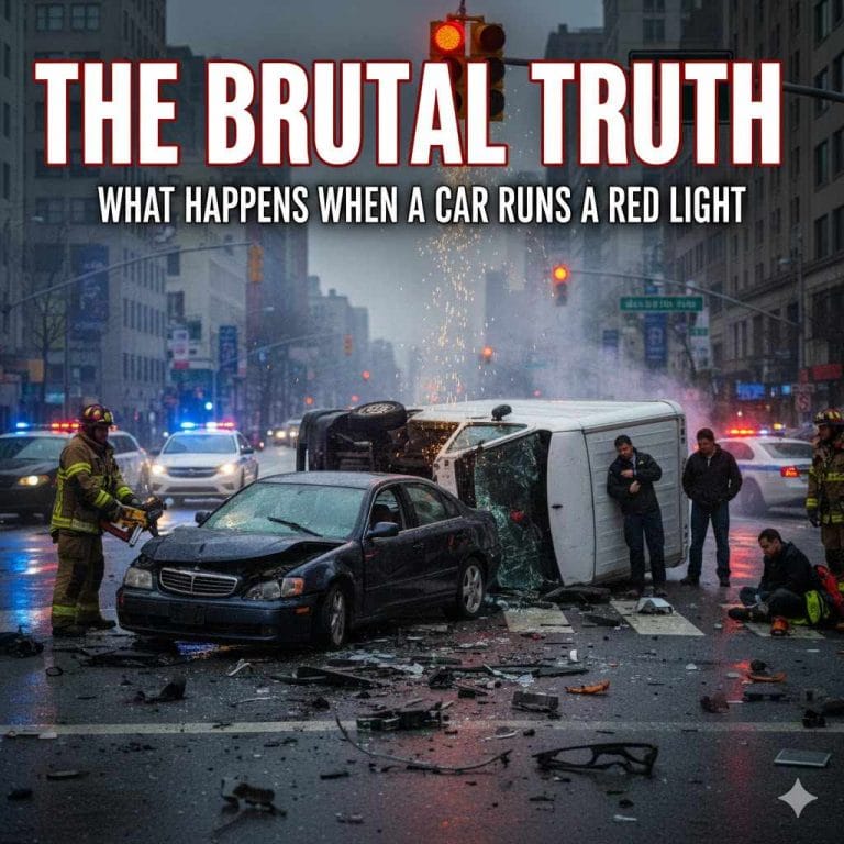 What Happens When a Car Runs a Red Light