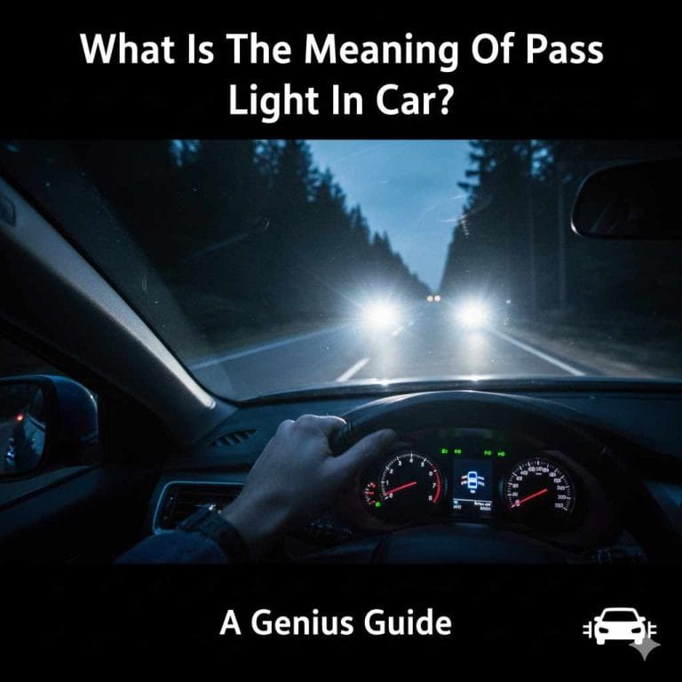What Is The Meaning Of Pass Light In Car