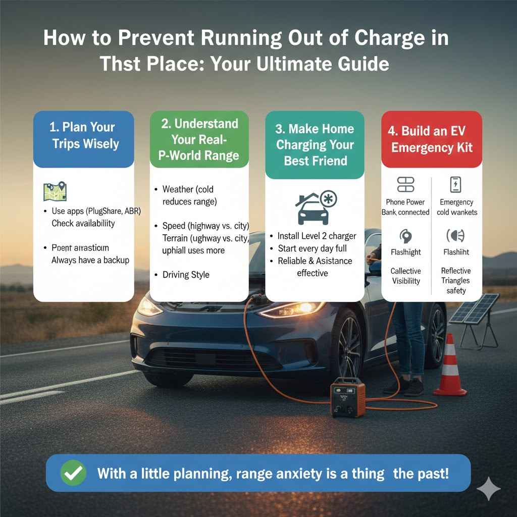 How to Prevent Running Out of Charge in the First Place