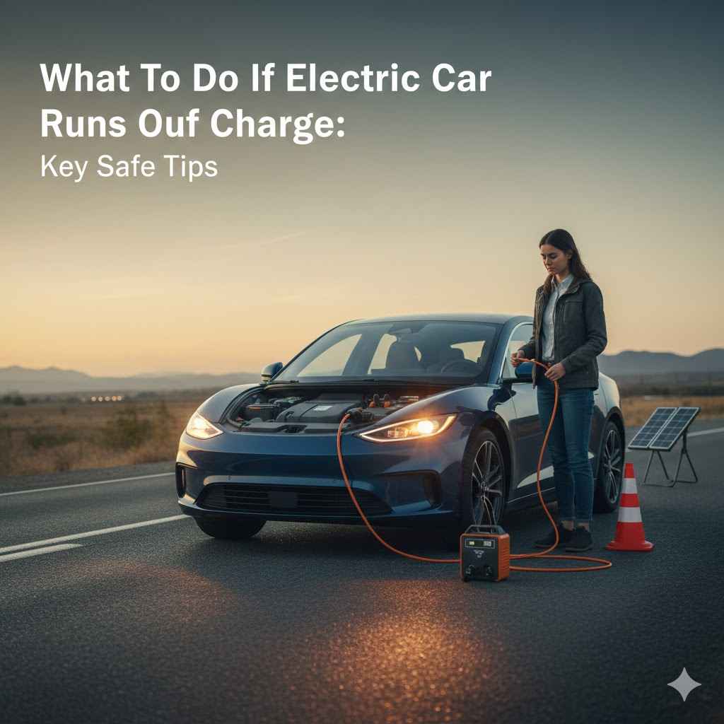 What To Do If Electric Car Runs Out Of Charge
