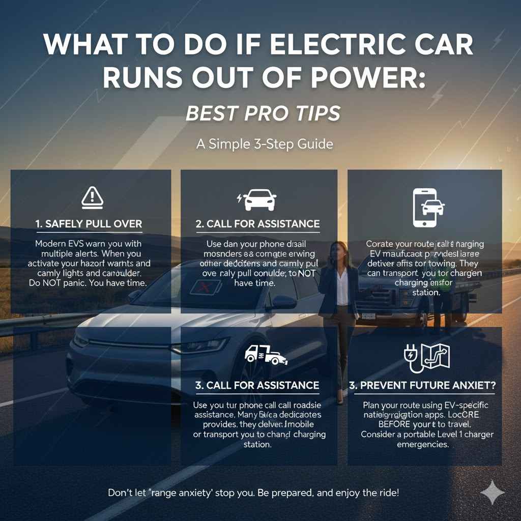 What To Do If Your Electric Car Runs Out Of Power