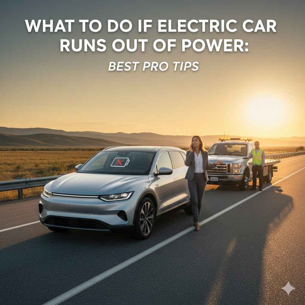 What To Do If Electric Car Runs Out Of Power