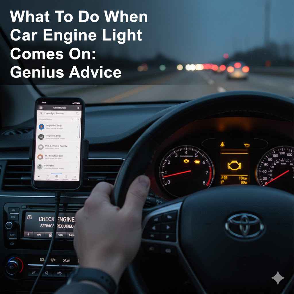 What To Do When Car Engine Light Comes On