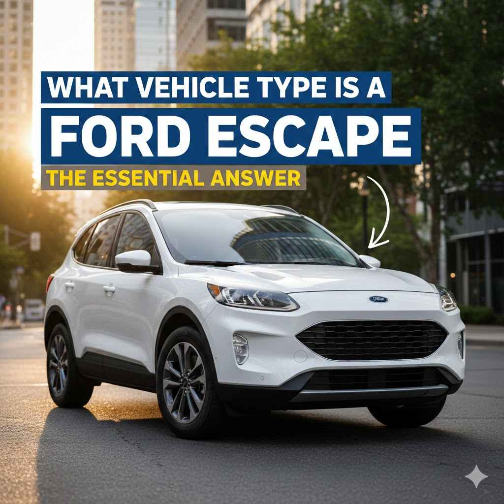 What Vehicle Type Is A Ford Escape The Essential Answer