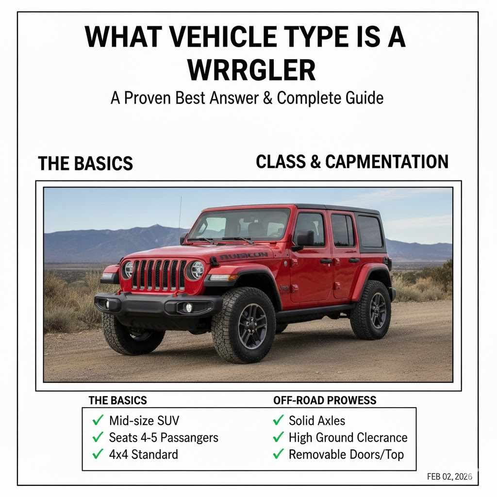 What Vehicle Type Is A Jeep Wrangler Proven Best Answer