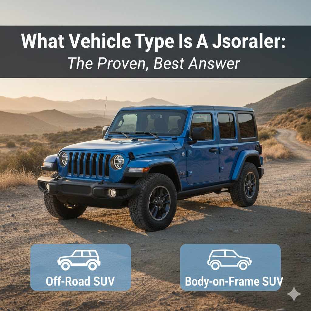 What Vehicle Type Is A Jeep Wrangler