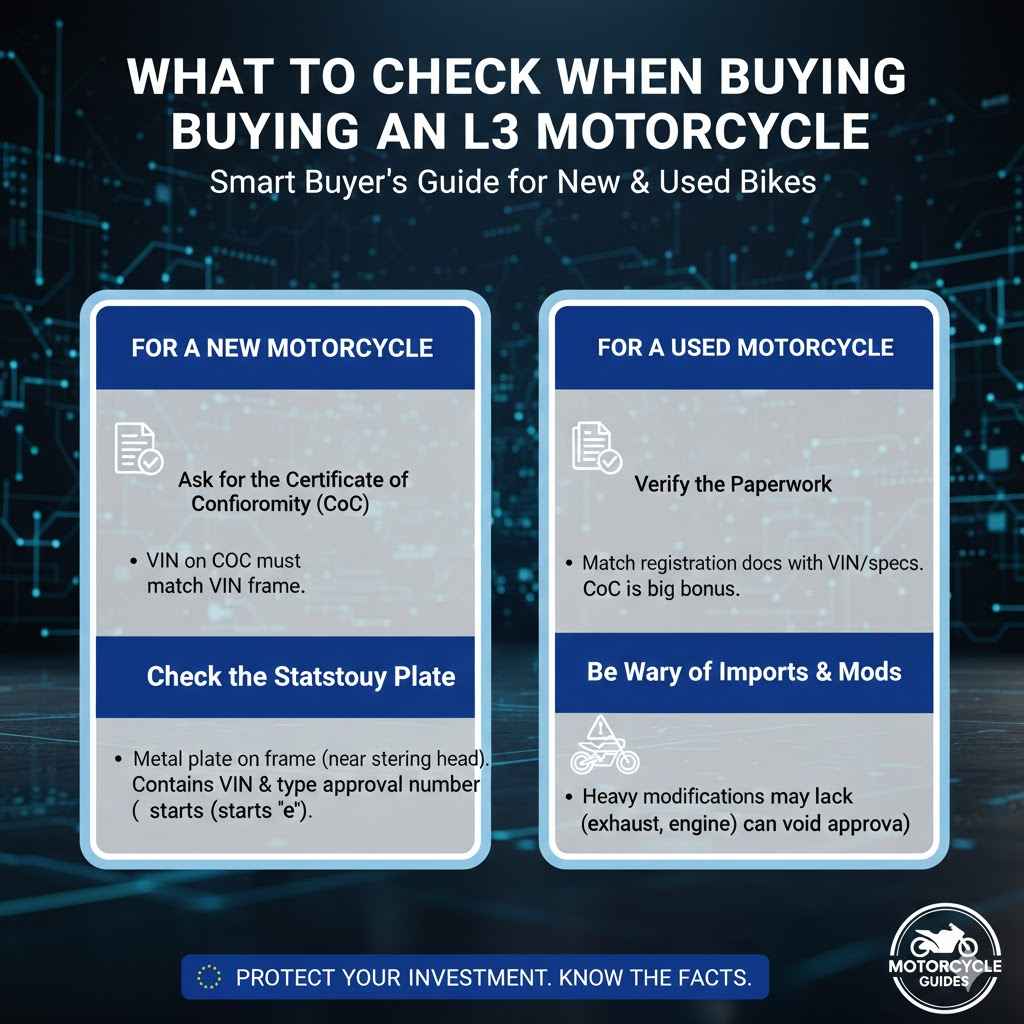 What to Check When Buying an L3 Motorcycle