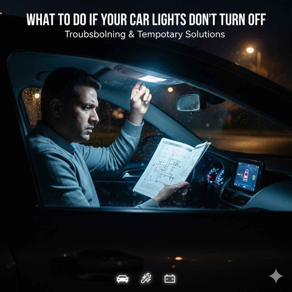 What to Do If Your Car Lights Won’t Turn Off