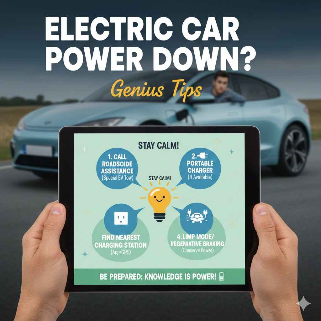 What to Do if Electric Car Runs Out of Power