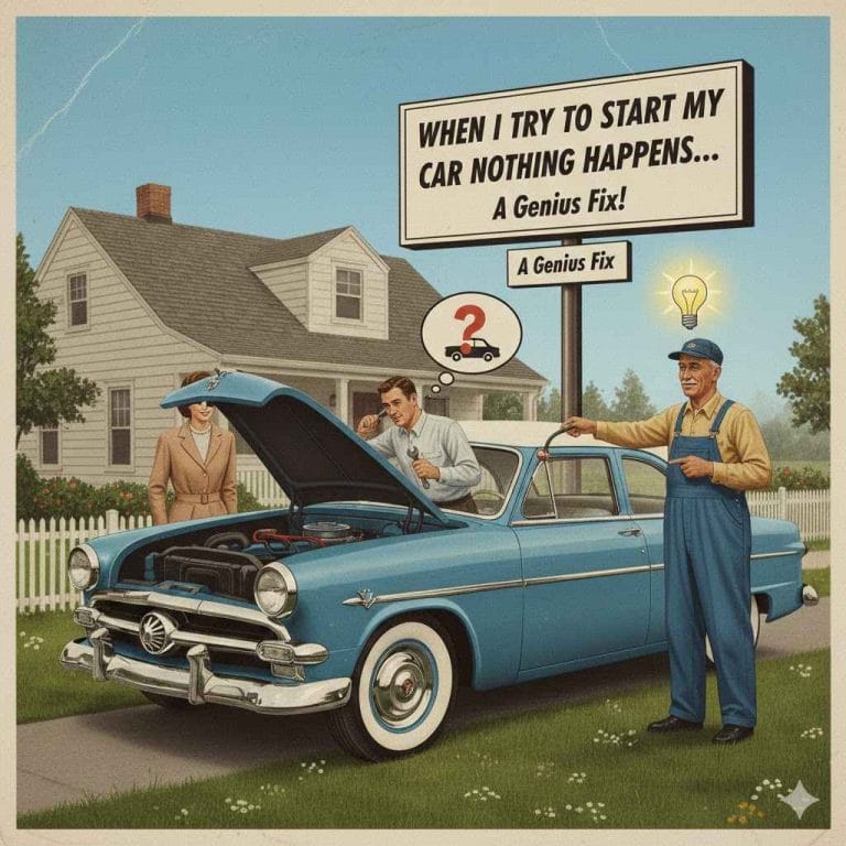 When I Try To Start My Car Nothing Happens
