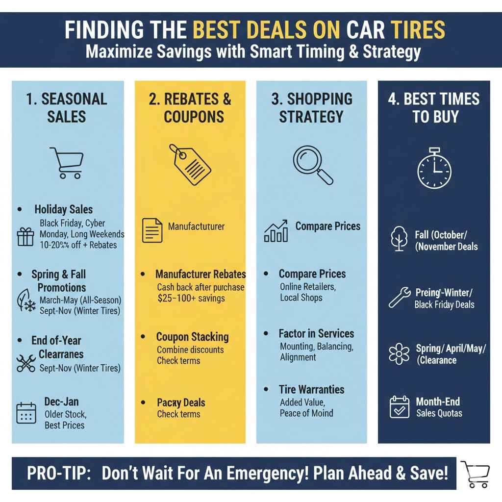 Finding The Best Deals On Car Tires