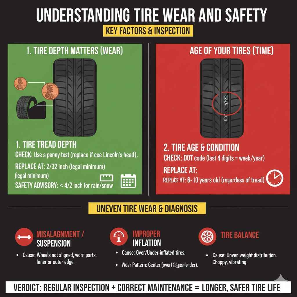 Understanding Tire Wear And Safety