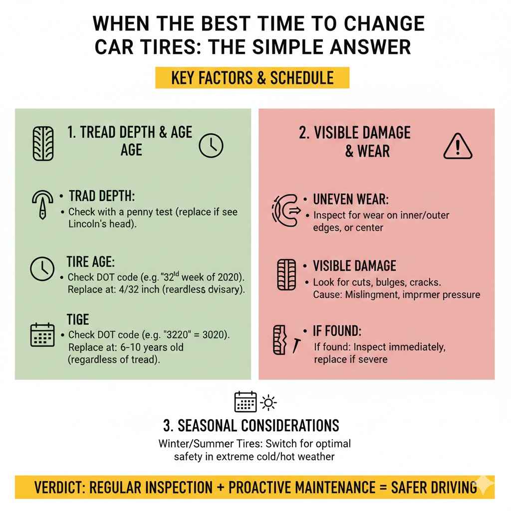 When Is The Best Time To Change Car Tires The Simple Answer
