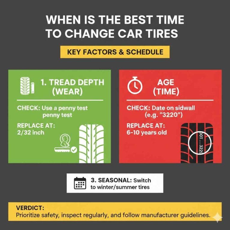When Is The Best Time To Change Car Tires