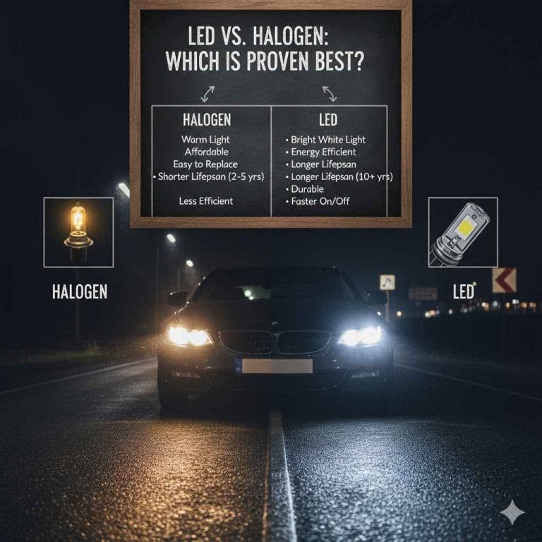 Which Light Is Better For Car Led Or Halogen