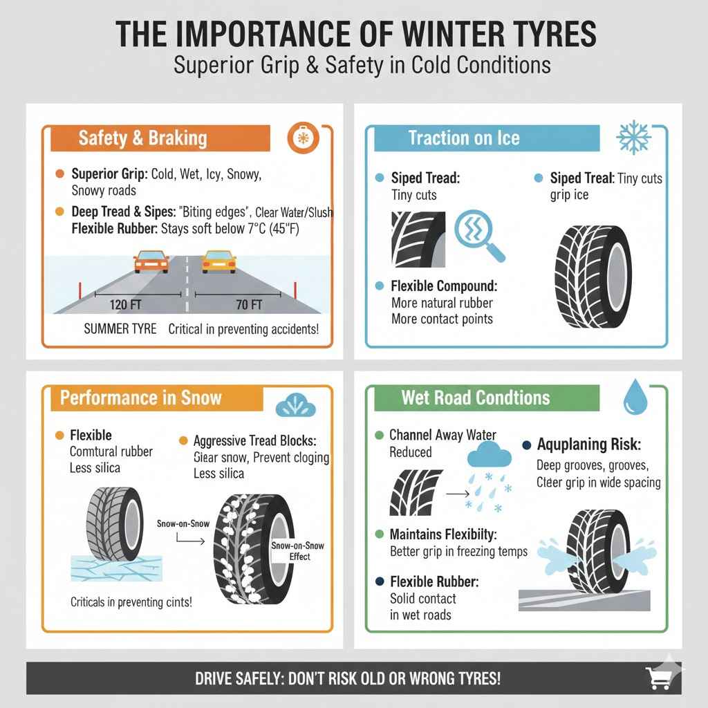 The Importance Of Winter Tyres