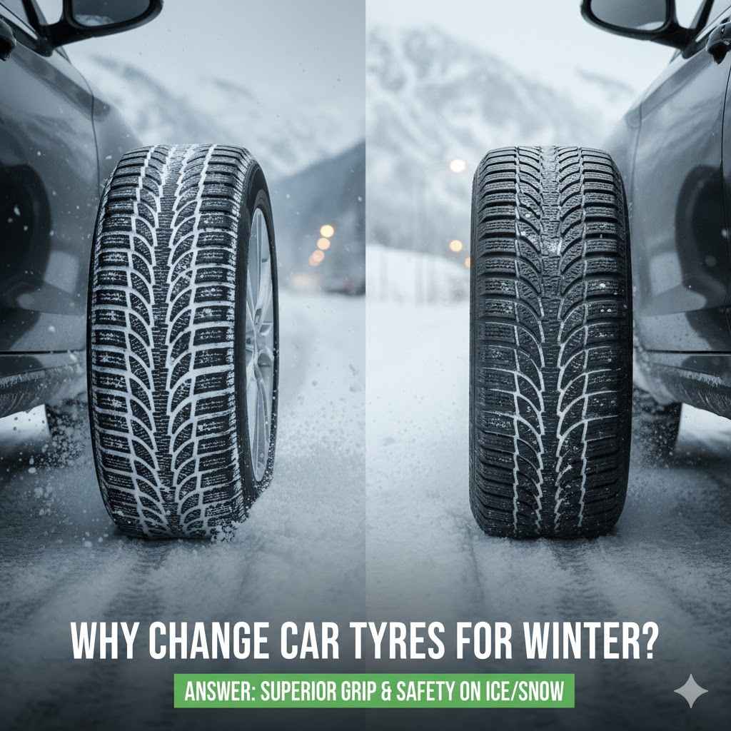 Why Change Car Tyres For Winter