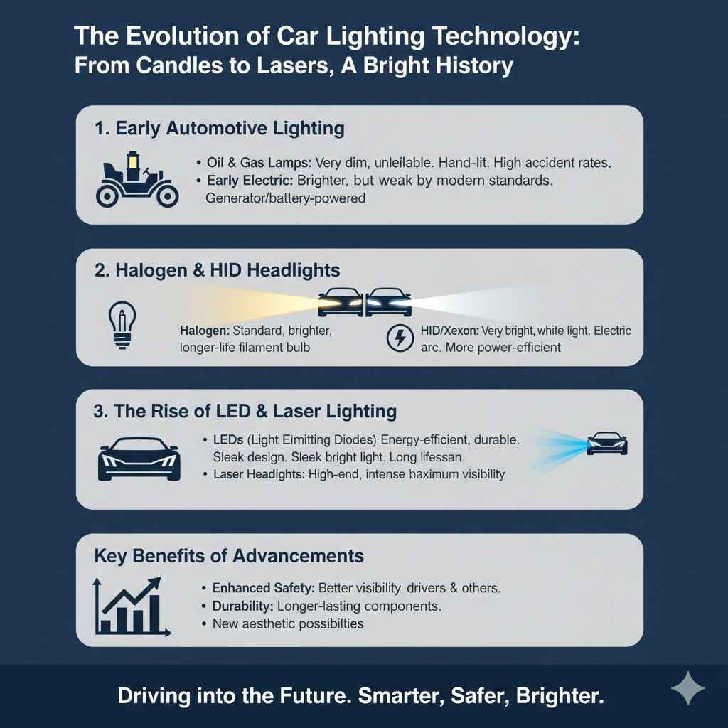 The Evolution of Car Lighting Technology