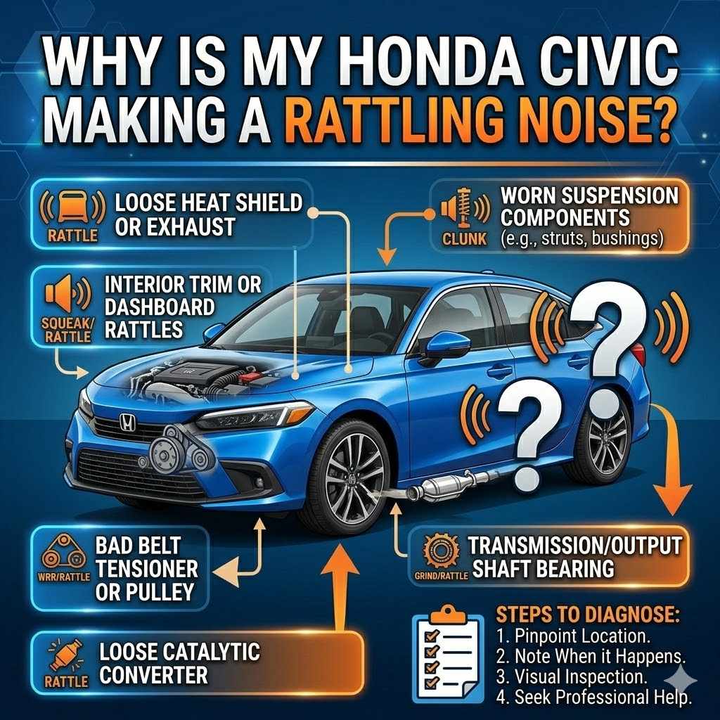 Why Is My Honda Civic Making a Rattling Noise